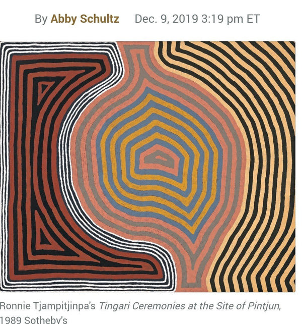 Sotheby’s Brings Australian Aboriginal Art to New York