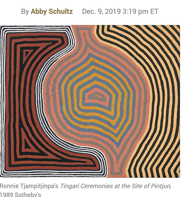 Sotheby’s Brings Australian Aboriginal Art to New York