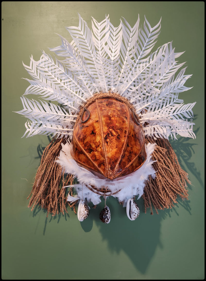 Toby Cedar "Beizam" (Shark Totem Mask) | ninbella.art.