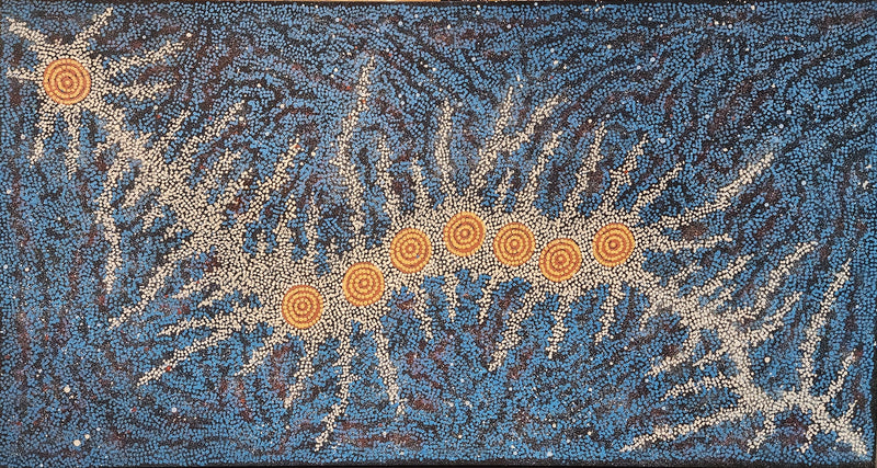 Gabriella Possum Nungurrayi "Seven Sisters Dreaming" 235130 | ninbella.art.