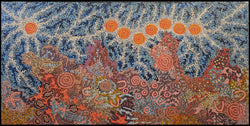 Gabriella Possum Nungurrayi "Grandmother's Country + Seven Sister's Dreaming" 24322