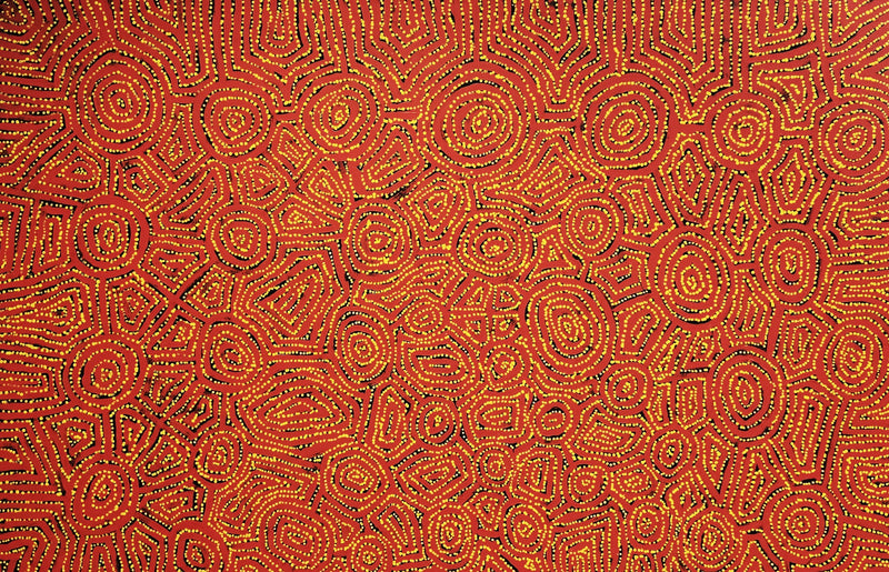 George Ward Tjungurrayi "Tingari Cycle GW014"