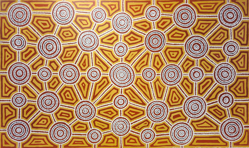 Malcolm Jagamarra "Frog Dreaming" | ninbella.art.