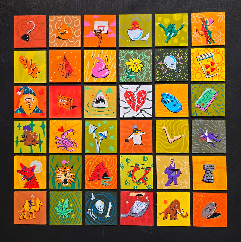 Marco Mancini aka ONCE "The Puzzle" (set of 3)
