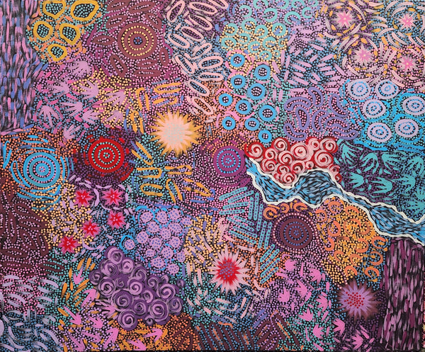 Michelle Possum Nungurrayi "Grandmother's Country" 2233413 | ninbella.art.
