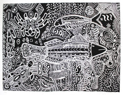 Canopy Art "This reef much alive"