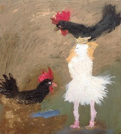 Hilary Herrmann "Playful Chook Series #1"