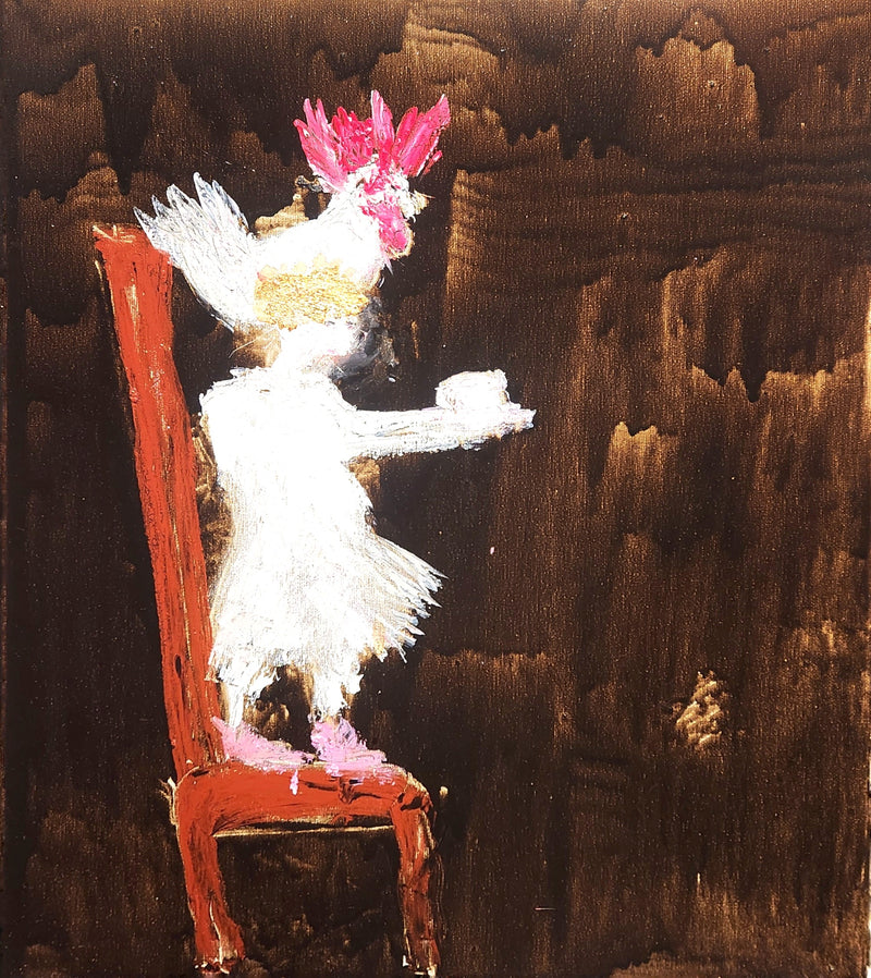 Hilary Herrmann "Playful Chook Series #2"