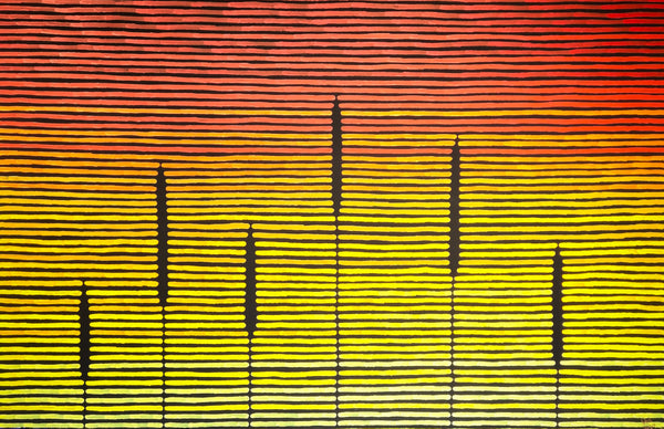 Kurun Warun "Pakap Yallandar" (Sunset Grasstrees)