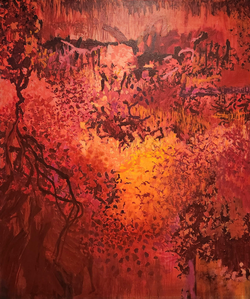Beryl Miles "Seeing Red" | ninbella.art.